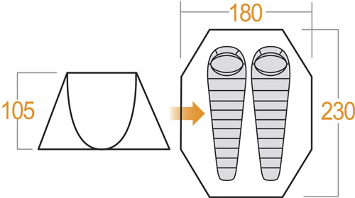 Vango Dart 200 tent